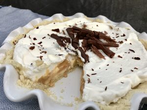 Banana Caramel Cream Pie