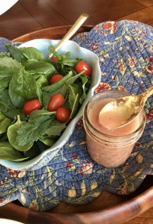 Shallot homemade dressing