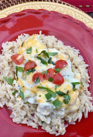 Creamy Fiesta Chicken Bake