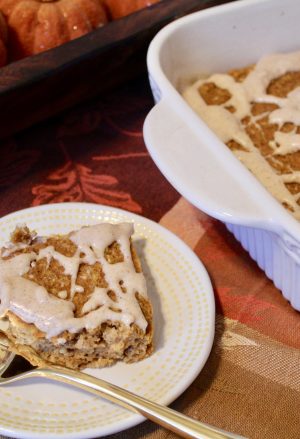 Pumpkin Baked Oatmeal Bars