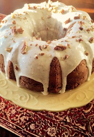 Apple Cream Cheese Bundt Cake