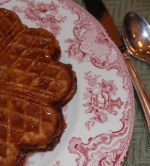 Gingerbread waffles