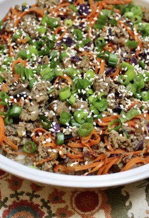 Eggroll in a bowl